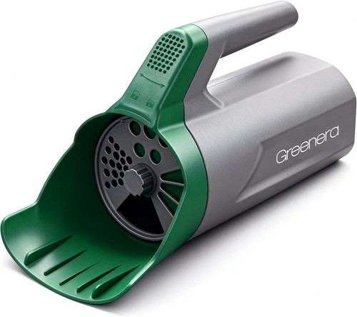 Handheld grass seed salt - handheld,