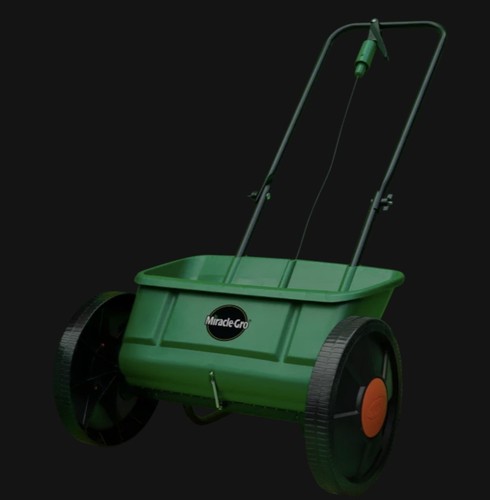 Miracle gro drop spreader - drop,