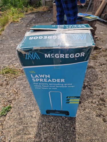 Mcgregor lawn seed spreader - seed,