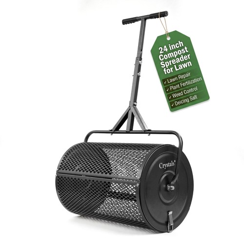 Steel compost spreader - 24",