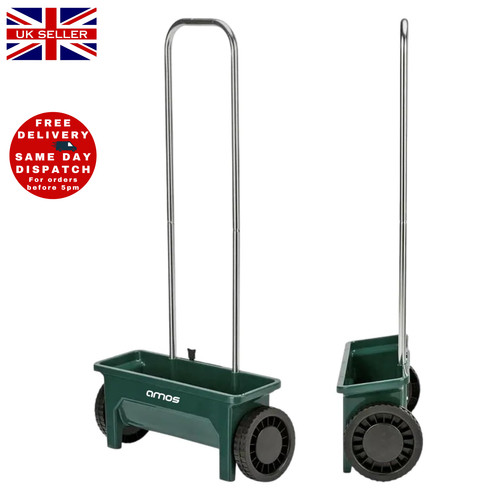 Amos 12l lawn spreader push - amos,